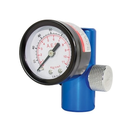 A E S Industries Air Regulator with Gauge 880